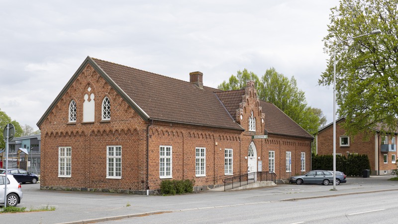 Fasadbild Färlövs bibliotek
