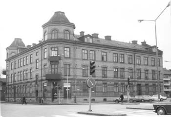 Östra Boulevarden-Södergatan 16/Södra Boulevarden, Kristianstad, 1972.