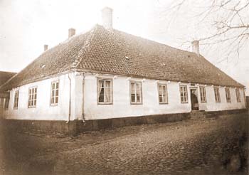 Västergatan - Norregatan 13, Åhus, senast omkr. 1895.