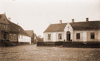 Companiegatan 2A - Torget, Åhus, senast omkr. 1910.