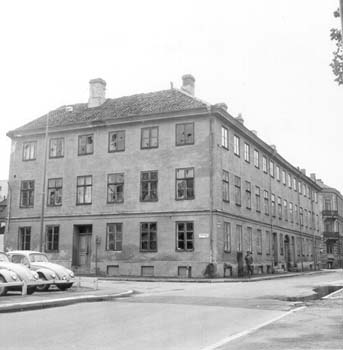 J H Dahlsgatan 2 - Norra Kaserngatan, Kristianstad, 1971.