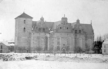 Heliga Trefaldighetskyrkan, Kristianstad, senast omkring 1865.