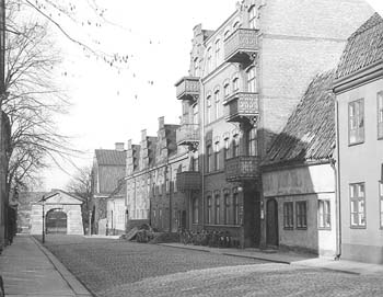 Fyravåningshuset, Västra Storgatan 5, Kristianstad. 1939.