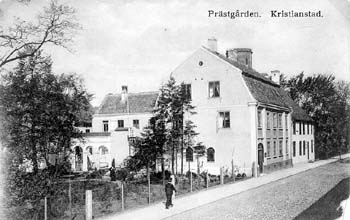 Västra Storgatan 4 och 6, Kristianstad, senast omkr. 1925.