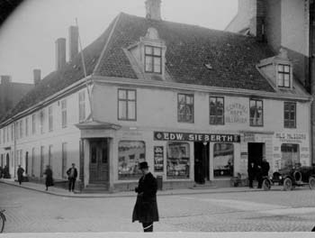 Västra Storgatan 46, Kristianstad,  tidigast omkr. 1905.