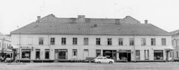 Tivoligatan 4A och 4B, Kristianstad,  1977.
