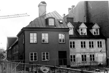 ästra Vallgatan - Cardellsgatan 6, Kristianstad, 1983.