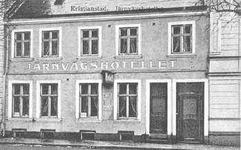 Christian IV:s gata 4, Kristianstad, omkr. 1911.