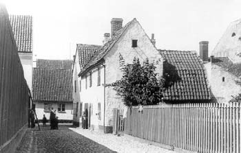 Tivoligatan, Kristianstad, senast omkr. 1903.