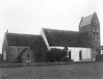 Mariakyrkan ,Åhus, fr. NÖ, senast omkr. 1900.