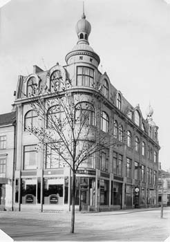 Östra Boulevarden 52 - Cardellsgatan, Kristianstad, tidigast 1912.