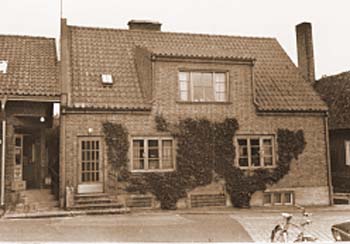 Torget 1 - Västra Hamngatan, Åhus, 1972.
