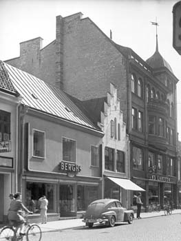 Östra Storgatan 49, Kristianstad samt Östra Storgatan 51, Kristianstad, 1954.