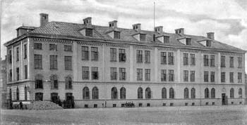 Nya Södra Kasern, Kristianstad, omkring 1900.