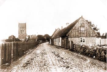 Köpmannagatan, Åhus, senast omkr. 1900.