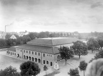 Norra mellersta delen, saluhall, Östra Boulevarden, fr. NV, omkr. 1930.