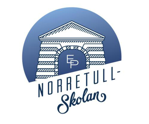 Norretullskolans logotyp.