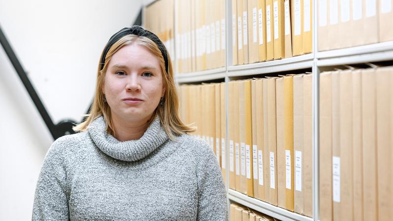 Hanna Isero är kommunarkivarie i Kristianstads kommun
