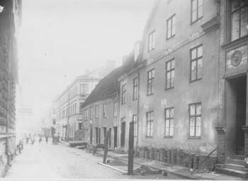 Artilleristen 8. Döbelnsgatan 2B, 1944 eller 1945. (RM)