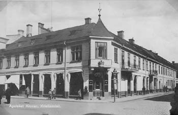 Västra Storgatan 45 - Tivoligatan 5, Kristianstad.
