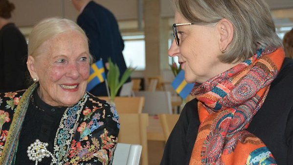 Vigselförrättarna Anna-Kerstin Larsson och Anne Krantz.