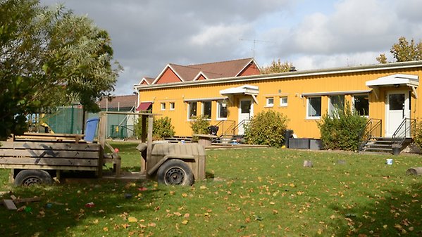 Kalvalyckans förskola i Everöd exteriört.