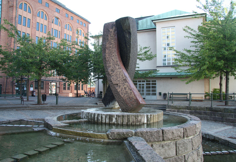 Skulpturen Ax av På Svensson