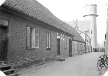 De två envåningshusen, Teatergatan, Kristianstad, 1939.