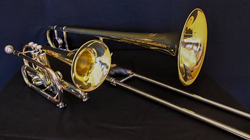 Trumpet och trombon