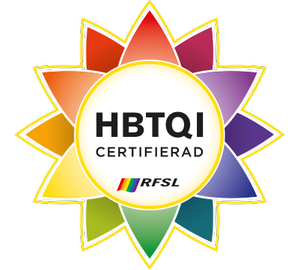 symbol för hbtqi-certifiering